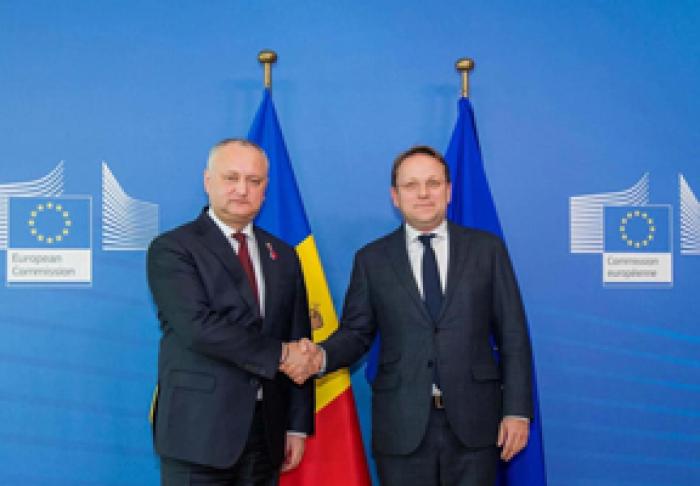 PREŞEDINTELE IGOR DODON A CONFIRMAT LA BRUXELLES DISPONIBILITATEA DE A PURTA NEGOCIERI PENTRU UN NOU PROGRAM DE COOPERARE CU FMI