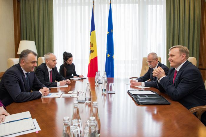 Prin-ministrul Ion Chicu s-a întâlnit cu Marko Shevchenko, Ambasadorul Ucrainei în Republica Moldova