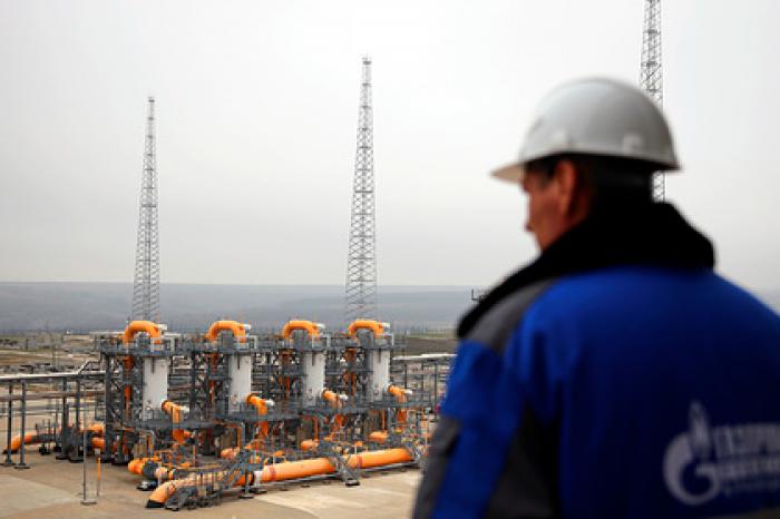 «Газпром» занял миллиард евро