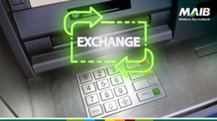 MAIB ANUNŢĂ NOI ADRESE UNDE POŢI SCHIMBA BANII DIRECT LA BANCOMAT