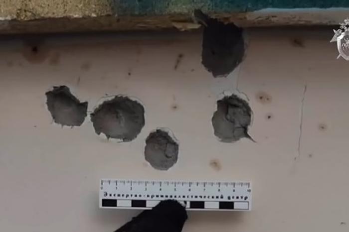 Опубликовано видео с места расстрела пяти человек под Рязанью