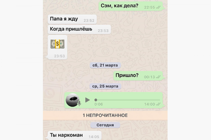 Сын попавшего в клинику Гуфа назвал отца наркоманом и попросил денег