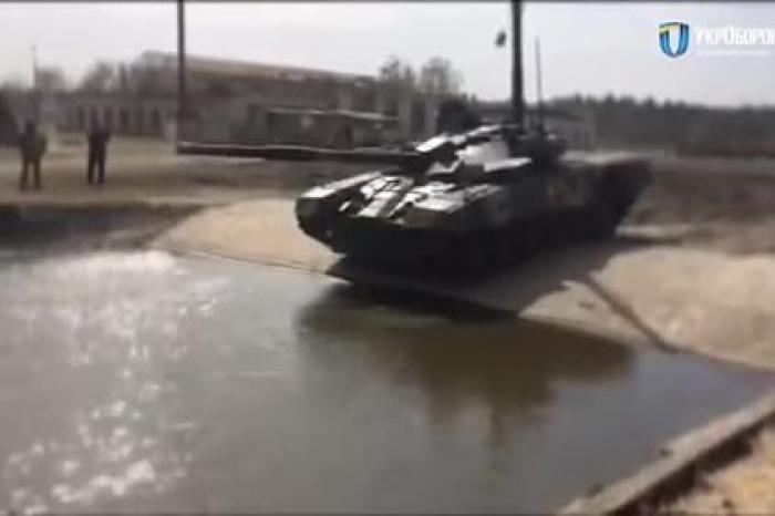 Украинский Т-72 прошел подводные испытания на глубине пяти метров