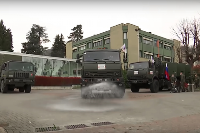 В Италии задумались о памятнике российским военным