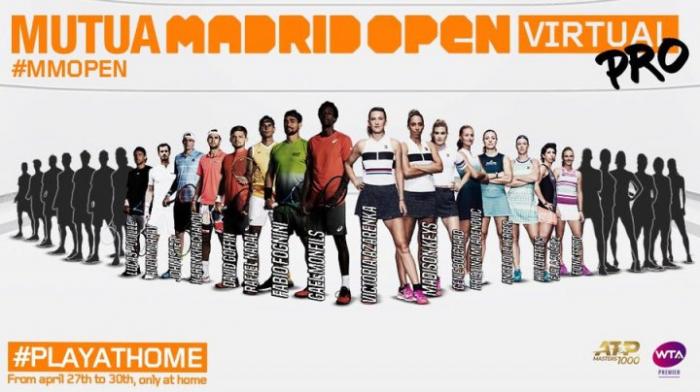 В столице Испании стартовала виртуальная версия турнира Madrid Open
