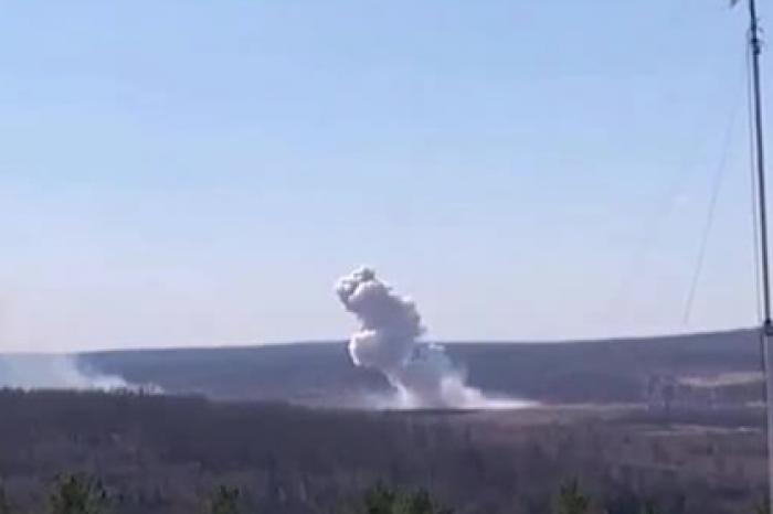 Взрыв редкой российской «ядерной бомбы» попал на видео