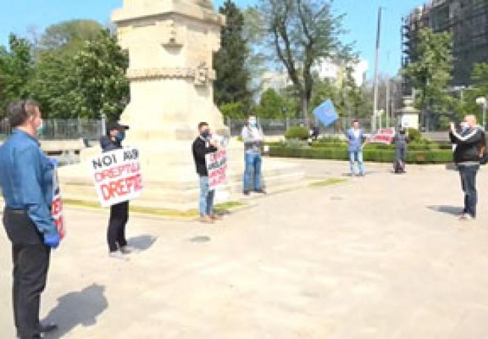 ACTIVISTUL CIVIC PAVEL GRIGORCIUC RISCĂ AMENDĂ PENTRU ORGANIZAREA UNUI PROTEST ÎN PERIOADA SĂRII DE URGENŢĂ