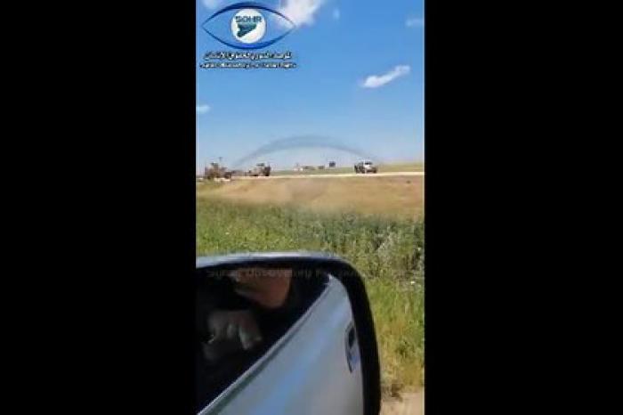 Блокировку американскими силами российской колонны в Сирии показали на видео
