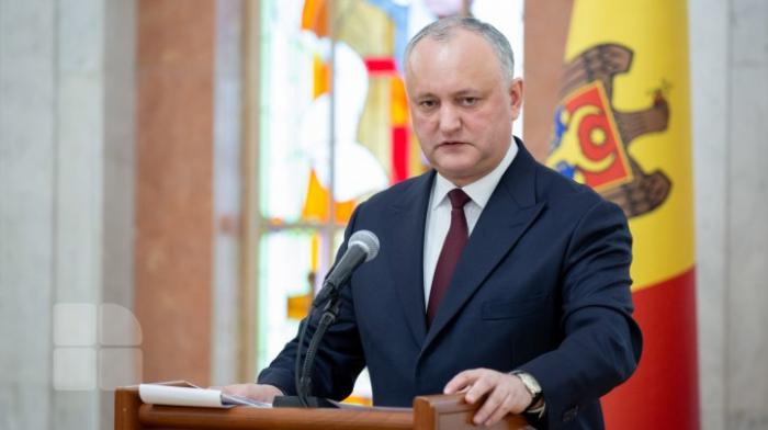 Igor Dodon a propus data alegerilor prezidențiale