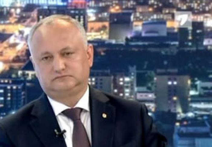 IGOR DODON NU INTENȚIONEAZĂ SĂ-ȘI DEA DEMISIA DIN FUNCȚIA DE PREȘEDINTE