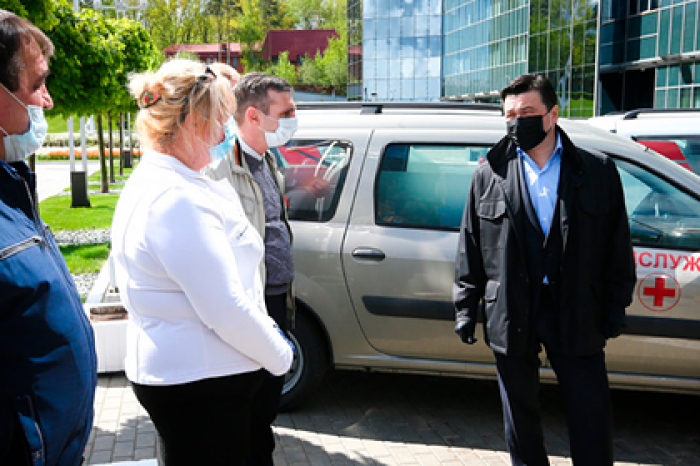 В муниципалитеты Подмосковья передали 36 автомобилей скорой помощи