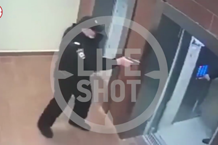 Задержание участников перестрелки в Москве попало на видео
