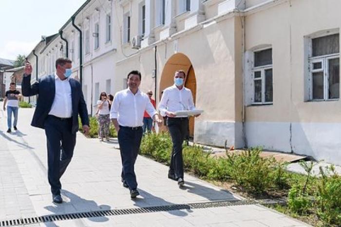 Благоустройство Запрудского парка в Коломне завершат осенью