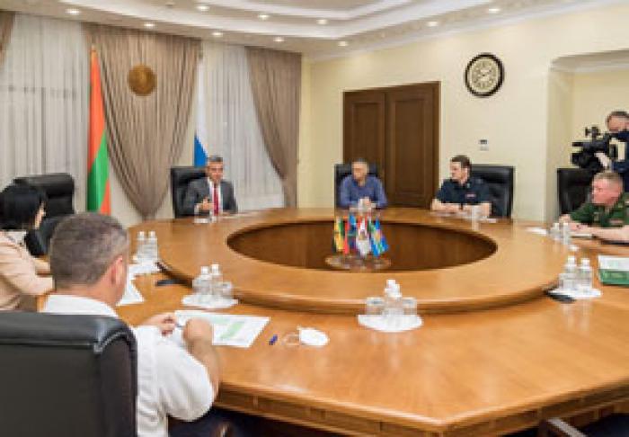 LA TIRASPOL AU FOST DISCUTATE MĂSURILE DE SECURITATE ÎN TIMPUL REFERENDUMULUI PENTRU MODIFICAREA CONSTITUŢIEI RUSIEI