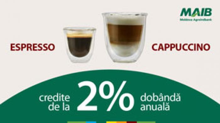 ​MAIB: 2% DOBÂNDA LA CREDIT. OFERTĂ SPECIALĂ PENTRU AI NOŞTRI