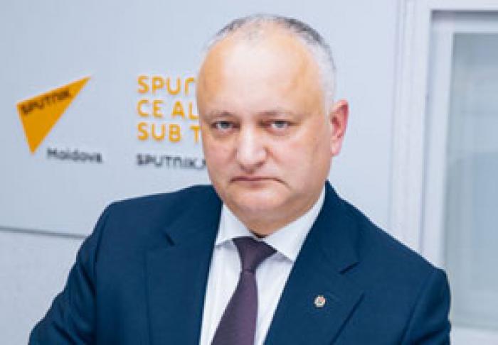 PREŞEDINTELE IGOR DODON A VORBIT DESPRE PROBLEMELE PE CARE PLANIFICĂ SĂ LE DISCUTE ÎN CADRUL VIZITEI LA MOSCOVA