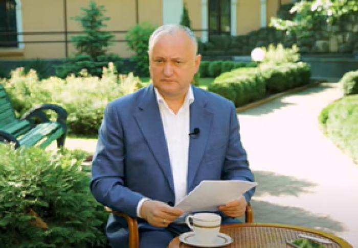 PREŞEDINTELE IGOR DODON CONSIDERĂ CĂ OPOZIŢIA ESTE SLABĂ ŞI SE TEME SĂ DEMITĂ GUVERNUL