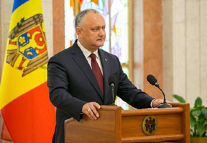 PREŞEDINTELE IGOR DODON VEDE TREI SCENARII DE EVOLUŢIE A SITUAŢIEI POLITICE