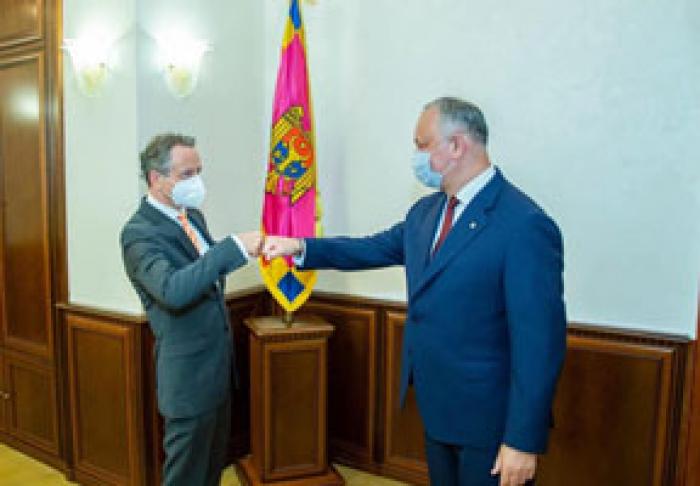 PREŞEDINTELE MOLDOVEI ŞI ŞEFUL MISIUNII OSCE S-AU PRONUNŢAT PENTRU CONSOLIDAREA MĂSURILOR DE ÎNCREDERE ÎNTRE CELE DOUĂ MALURI ALE NISTRULUI