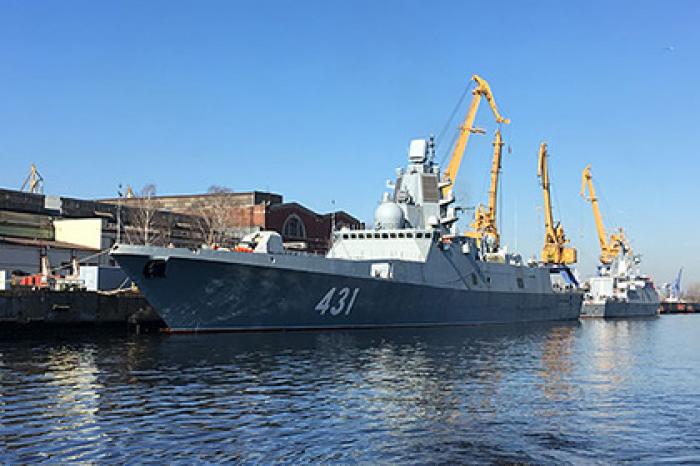Российский фрегат-невидимка завершил госиспытания
