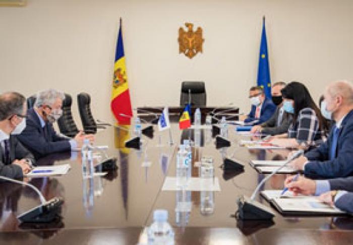 VICEPREMIERUL ÎŞI PUNE MARI SPERANŢE ÎN VIZITA REPREZENTANTULUI SPECIAL AL OSCE ÎN MOLDOVA