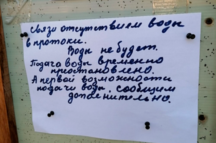 Дачники массово сбежали из российского поселка