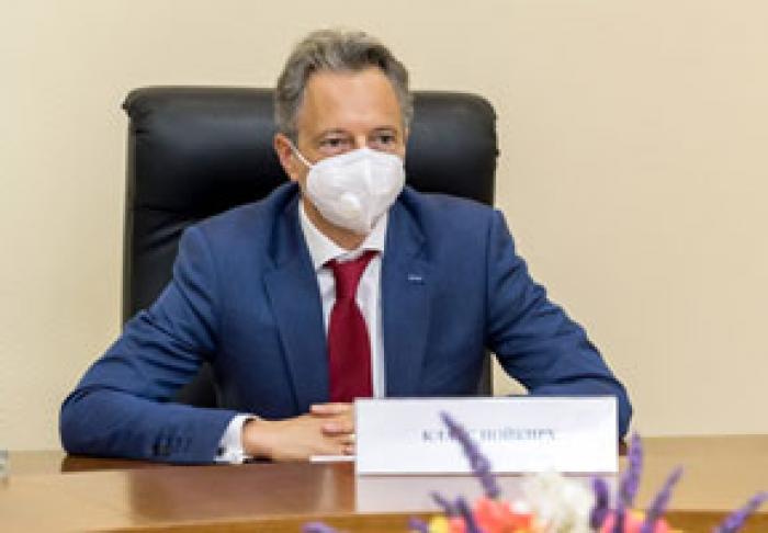 ŞEFUL MISIUNII OSCE ÎN RM, CLAUS NEUKIRCH, S-A ÎNTÂLNIT CU LIDERUL REGIUNII TRANSNISTRENE