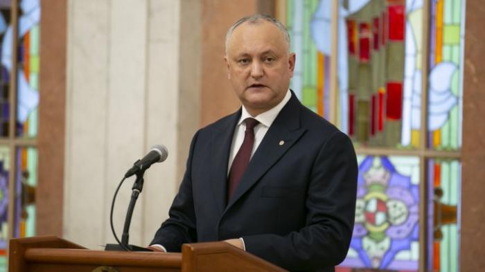 Şeful statului acuză opoziţia de blocajul din Parlament. DODON: Asumarea răspunderii este legală
