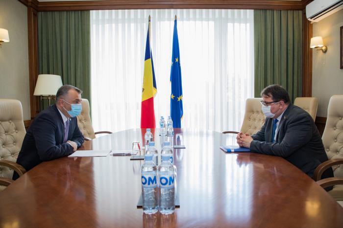Premierul Ion Chicu a avut o întrevedre cu Peter Michalko, Ambasadorul UE în Republica Moldova