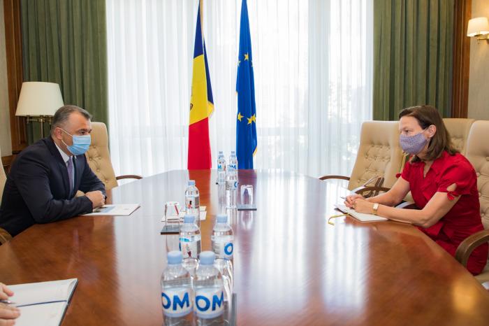 Prim-ministrul Ion Chicu a avut o întrevedere cu Ambasadorul Germaniei în Republica Moldova