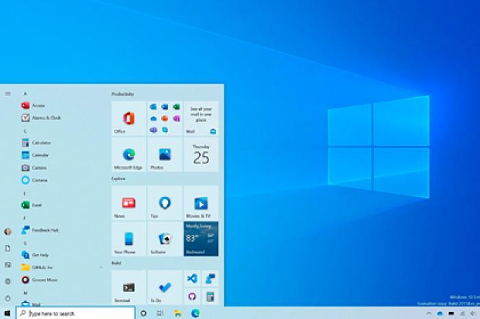 Раскрыты сроки появления нового меню «Пуск» в Windows