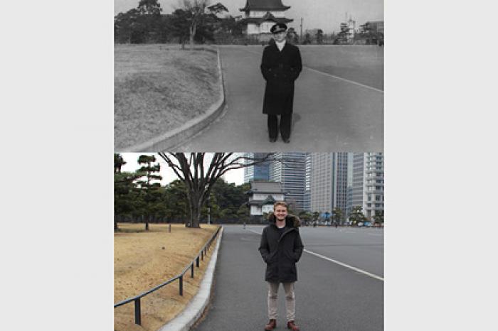 Парень воссоздал фотографию 73-летней давности и удивил всех одной деталью