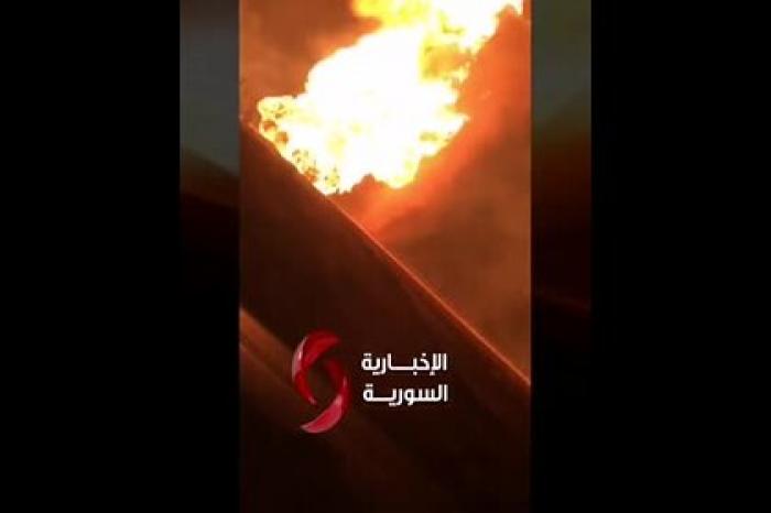 Полностью обесточивший Сирию взрыв показали на видео