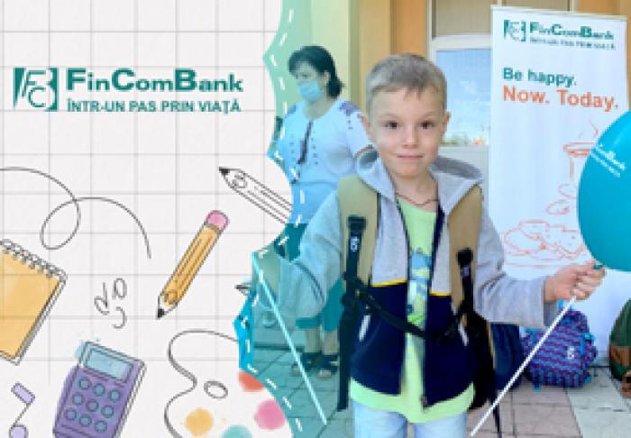 Campania “Donează un ghiozdan călător” - susţinută de FinComBank pentru al doilea an consecutiv!