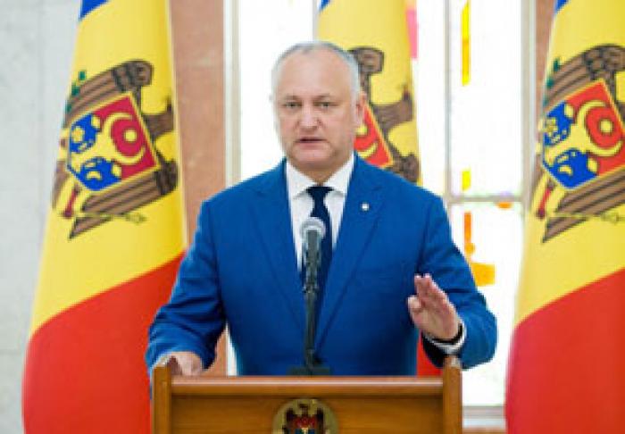 IGOR DODON: DIZOLVAREA PARLAMENTULUI TREBUIE SĂ FIE UN OBIECTIV PRIORITAR AL VIITORULUI PREŞEDINTE ŞI AL PRINCIPALELOR PARTIDE POLITICE