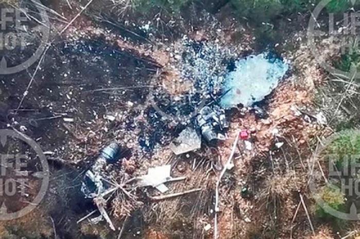 Потерпевший крушение в Тверской области Су-30 образовал гигантскую воронку