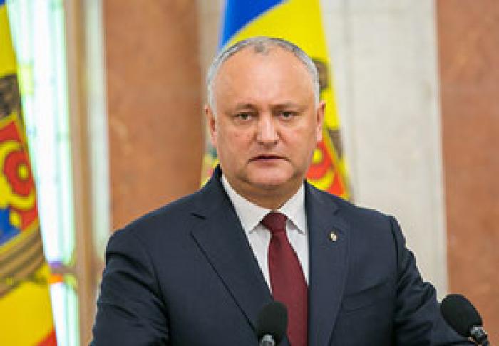 PREŞEDINTELE DODON INSISTĂ CA PARLAMENTUL SĂ FIE DIZOLVAT ŞI SĂ AIBĂ LOC ALEGERI ANTICIPATE