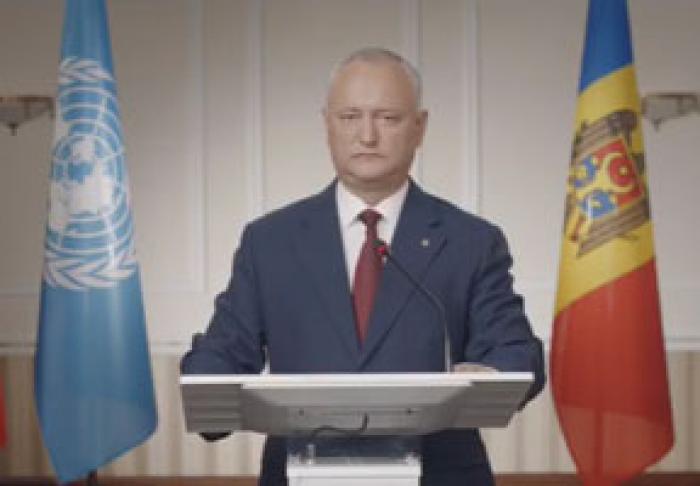 PREȘEDINTELE MOLDOVEI ȘI-A DECLARAT ADERAREA LA PRINCIPIUL NEUTRALITĂȚII ȘI NEADERAREA LA SANCȚIUNILE ÎMPOTRIVA STATELOR PARTENERE