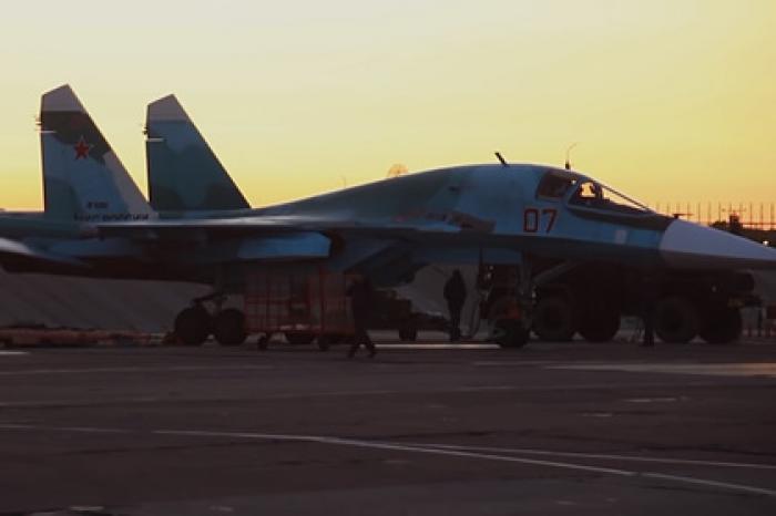 Российские Су-34 «уничтожили» врага в стратосфере