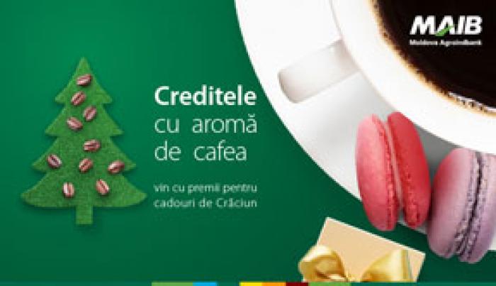 CREDITELE CU AROMĂ DE CAFEA ÎȚI ADUC CADOURI DE CRĂCIUN