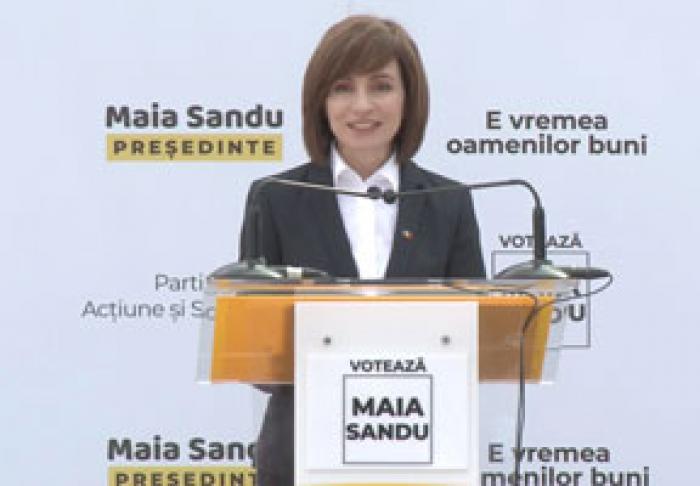 MAIA SANDU: NU DEȚIN O BAGHETĂ MAGICĂ, DAR AM UN PLAN, CARE VA PUNE ȚARA PE CALEA CEA DREAPTĂ