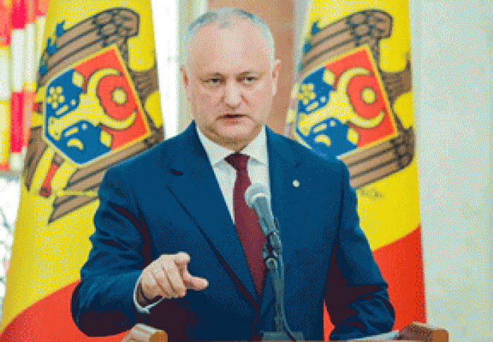 PREȘEDINTELE MOLDOVEI CONSIDERĂ CĂ ÎN ACTUALA CAMPANIE ELECTORALĂ OAMENII SUNT MAI PUȚIN INTERESAȚI DE GEOPOLITICĂ
