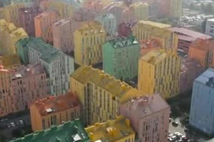 Престижный украинский квартал показали с высоты птичьего полета