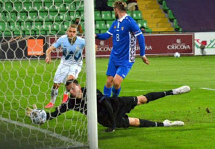 R. MOLDOVA A CEDAT ÎN FAȚA SLOVENIEI CU SCORUL 0:4