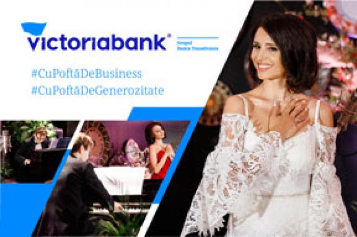 VICTORIABANK – PARTENER PRINCIPAL LA GALA GENEROZITĂȚII, PENTRU AL 6-LEA AN CONSECUTIV