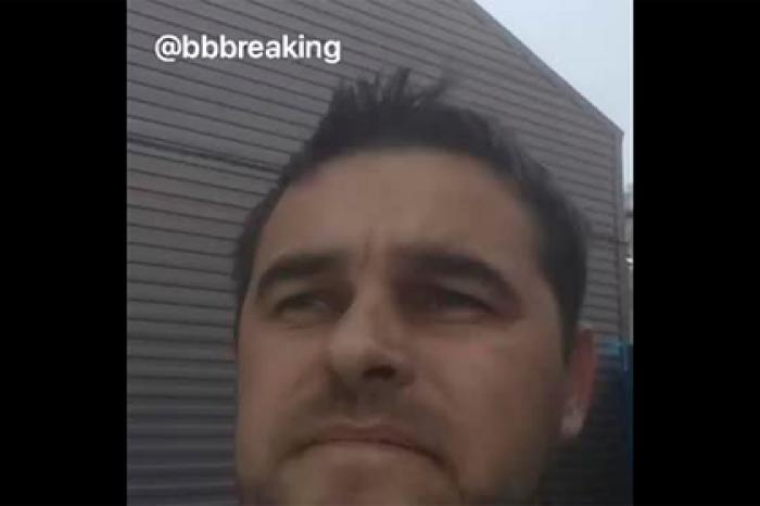 Взрыв в бывшей российской воинской части попал на видео
