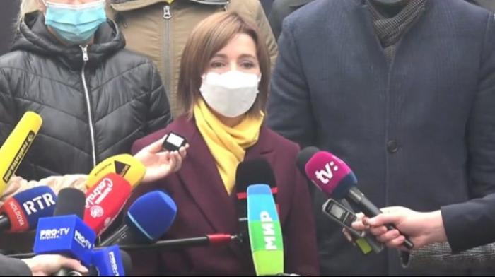 ALEGERI PREZIDENŢIALE 2020. Maia Sandu, la vot: Am votat pentru o Moldovă de care cu toţii să fim mândri