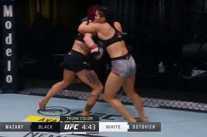 Бывшая фигуристка добилась победы в UFC