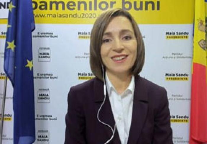 FRANȚA A FELICITAT-O PE MAIA SANDU CU OCAZIA VICTORIEI OBŢINUTE ÎN ALEGERILE PREZIDENŢIALE DIN MOLDOVA