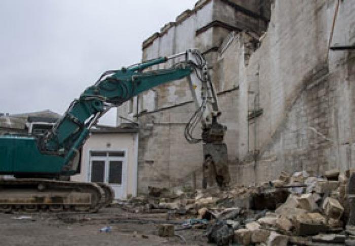 LA FILARMONICA NAȚIONALĂ SERGHEI LUNCHEVICI AU ÎNCEPUT LUCRĂRILE DE DEMONTARE
